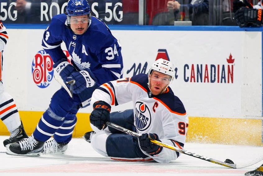 Gagner des cœurs entre les Maple Leafs de Toronto et les Oilers d'Edmonton